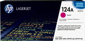 HP 124A Magenta Original LaserJet Toner Cartridge