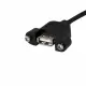 StarTech.com 1 ft Panel Mount USB Cable - USB A to Motherboard Header Cable F/F #2