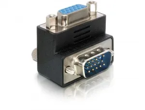 DeLOCK Adapter VGA male/female right angled