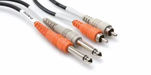 Hosa Technology 2 x RCA/2 x TS