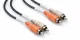 Hosa Technology 1m 2 x RCA/2 x RCA