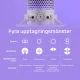 HyperX QuadCast S - USB Microphone (White-Grey) - RGB Lighting #4