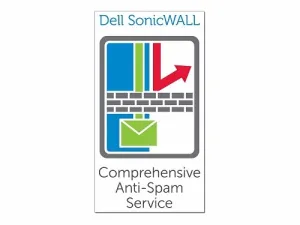 SonicWall Anti-Spam for NSA 2600, 1 Year