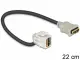 DeLOCK HDMI - HDMI, 0.22m