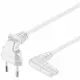 Goobay CEE 7/16 / IEC 60320 C7, 1 m