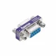 Hama Adapter/Gender Changer, 9-pin D Female Jack - 9-pin D Female Jack