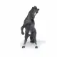 Papo Black Reared Up Horse #4