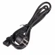 Akyga AK-PC-01C Hohe qualität stromkabel, 1,8m für PC, Drucker, Bildschirme schwarz #2