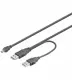 Goobay USB 2.0 cable, 0.6m