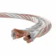 OEHLBACH Cavo per altoparlanti 2 x 3 mm² Trasparente D1C351 1 pz.