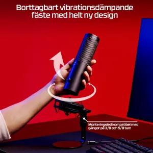 HyperX QuadCast 2 S - USB Microphone (Black)