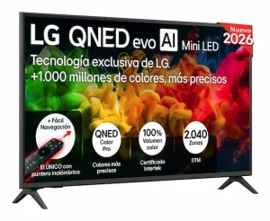 LG QNED evo AI MiniLED 43QNED81B6C.AEU