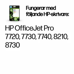 HP 953 4-Pack CMYK(4) Original Ink Cartridge Combo