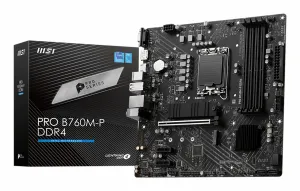 MSI PRO B760M-P DDR4
