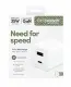 PanzerGlass empower by PanzerGlass Turbo 35W Charger incl. USB-C + USB-A EU Plug Silver White #3
