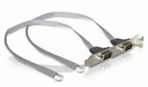DeLOCK Slot bracket 2 x COM port (2 mm pitch)