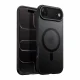 Crong Hybrid Frost MAG Cover Case with MagSafe for iPhone Air - Frosted Black #4