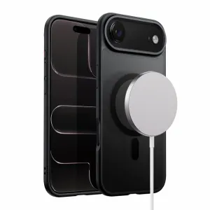 Crong Hybrid Frost MAG Cover Case with MagSafe for iPhone Air - Frosted Black