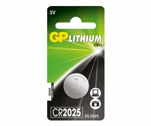 GP Batteries Lithium Cell CR2025