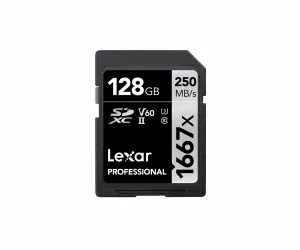 Lexar SDXC, 128 GB