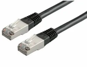 ROLINE S/FTP (PiMF) Patch Cord Cat.6, black 7.0m