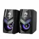 Scorpion SG-118 Gaming Speakers, Stereo Sound, USB Powered, 7 Colour RGB Lighting, 6w, 3.5mm Input, Black #3