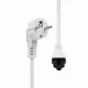 ProXtend Power Cord Schuko Angled to C5 5M White #2
