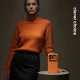 Crong Color Cover Magnetic Case with MagSafe for iPhone 17 Pro - Orange #8