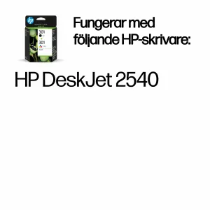 HP 301 2-pack Black/Tri-color Original Ink Cartridges