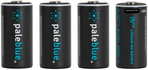 Pale Blue PB-CR123A-C
