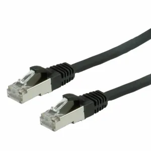 VALUE S/FTP Patch Cord Cat.6, halogen-free, black, 5m