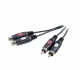 Vivanco 2.5m RCA M/FM Cable