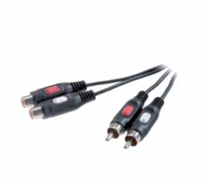 Vivanco 2.5m RCA M/FM Cable