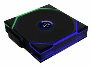 Lian Li Uni Fan TL WIRELESS LCD 140 REVERSE BLADE