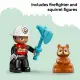 LEGO DUPLO Fire Engine with Hose and Firefighter #17