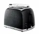 Russell Hobbs Honeycomb Black 2 Slice Toaster