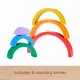 Fisher-Price Wooden Stacking Rainbow #10