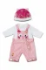 Zapf BABY born Onesie with Hat 43cm