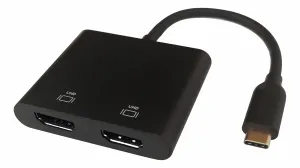 Deltaco USBC-2HDMI
