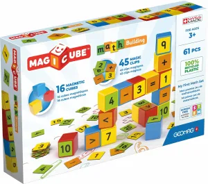 Geomag MagiCube Math Building Recycled Clips