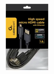 Gembird 1.8m HDMI-M/micro HDMI-M