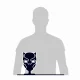 Spin Master 4D Build FDP FAP Marvel Black Panther Mask GML #8