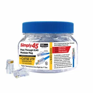 SCP SIMPLY45-CAT5E