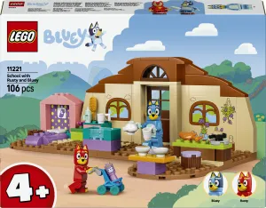 LEGO Schule mit Rusty und Bluey