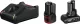 Bosch 1 x GBA 12V 2.0Ah + 1 x GBA 12V 4.0Ah + GAL 12V-40 Professional