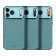 Decoded Silicone Backcover Apple iPhone 17 Pro Max Retro Blue #9