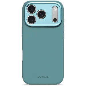 Decoded Silicone Backcover Apple iPhone 17 Pro Retro Blue