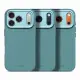Decoded Silicone Backcover Apple iPhone 17 Pro Retro Blue #9