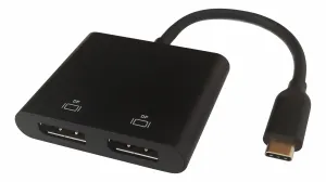 Deltaco USBC-2DP