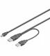 Goobay USB 2.0 cable, 0.6m